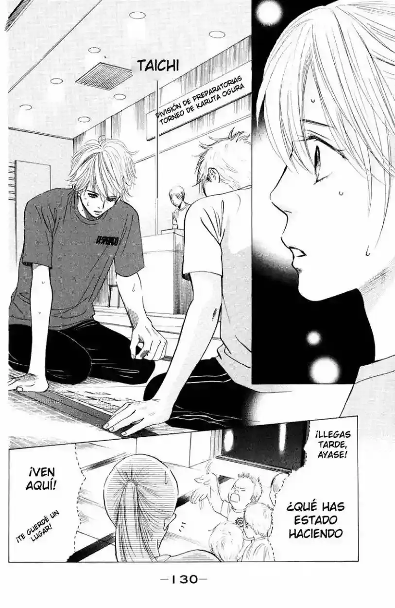 Chihayafuru capítulo 28, página 3
