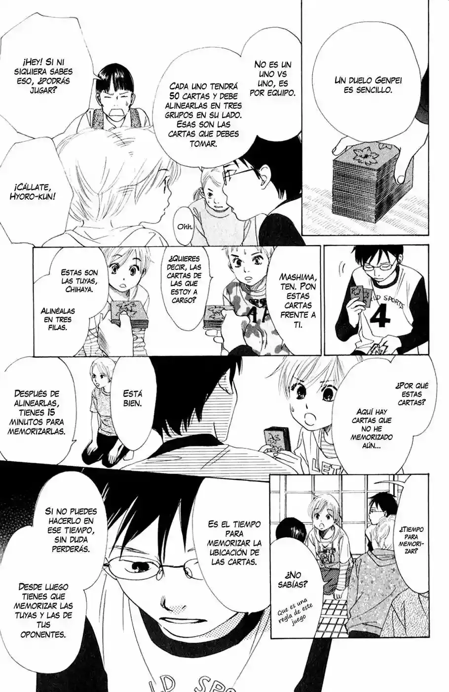 Chihayafuru capítulo 3, página 13