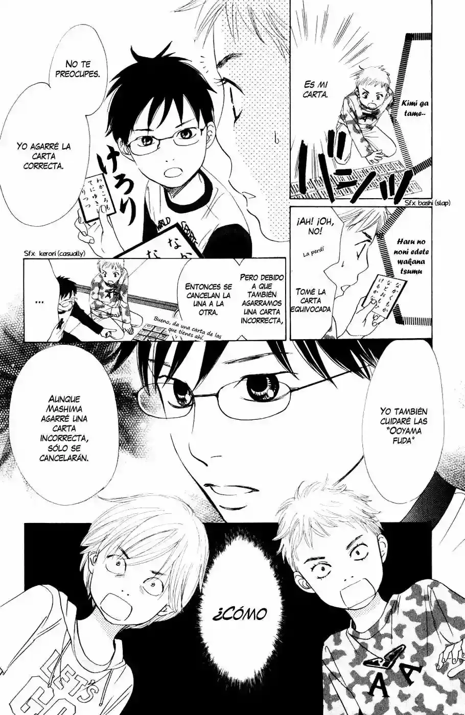 Chihayafuru capítulo 3, página 20