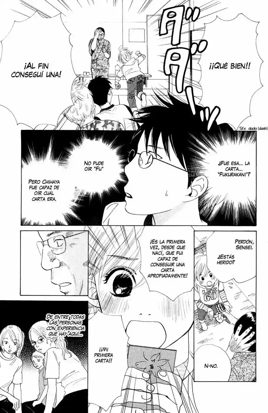 Chihayafuru capítulo 3, página 28