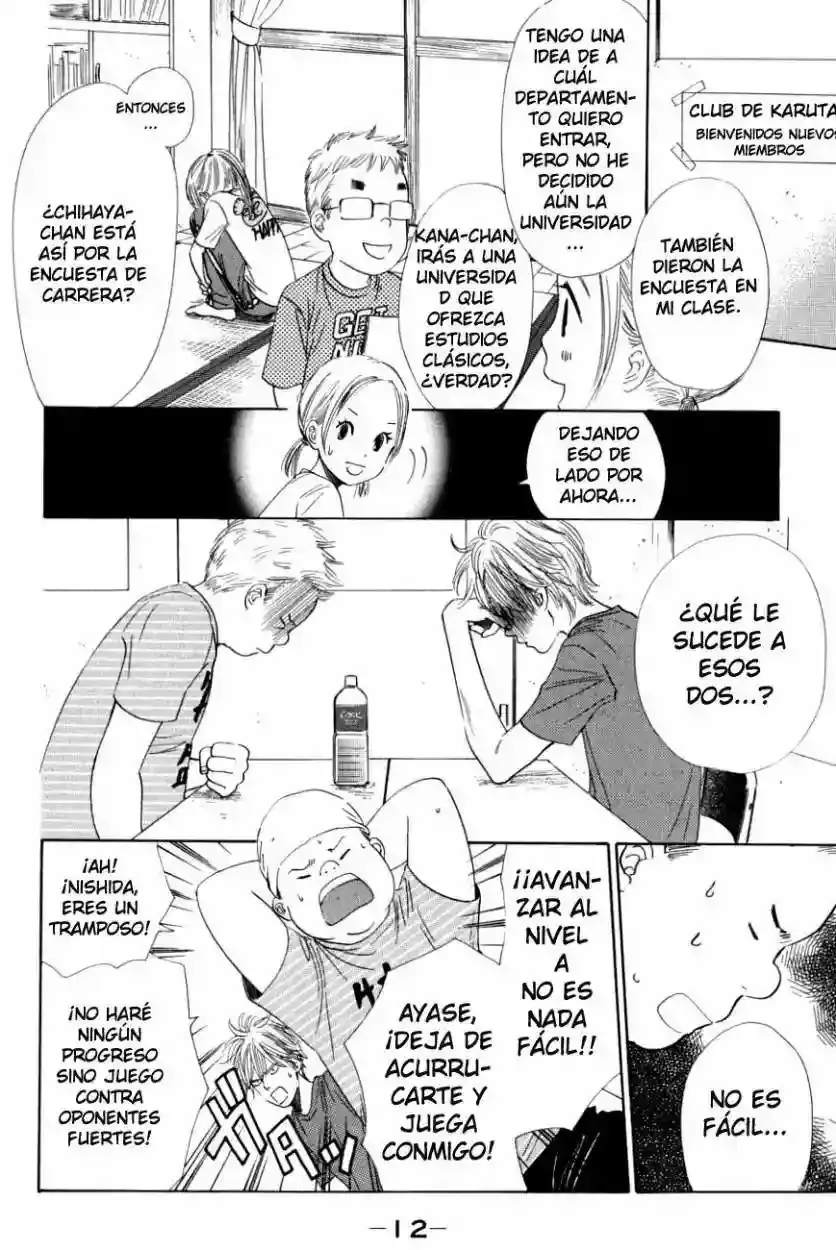 Chihayafuru capítulo 30, página 20