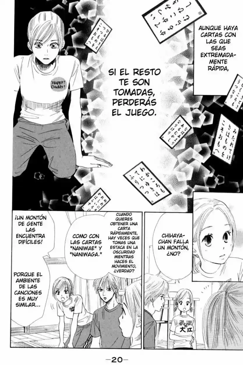 Chihayafuru capítulo 30, página 28