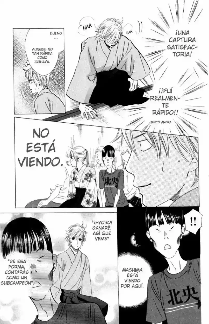 Chihayafuru capítulo 32, página 18