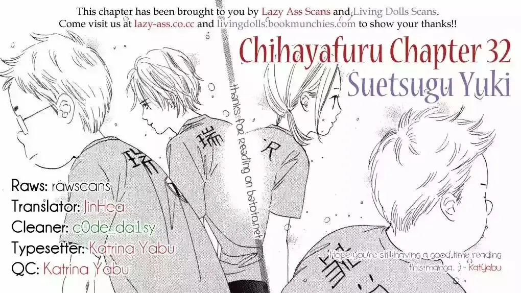 Chihayafuru capítulo 32, página 32