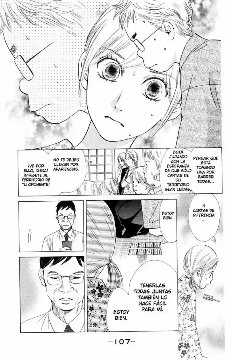 Chihayafuru capítulo 33, página 12