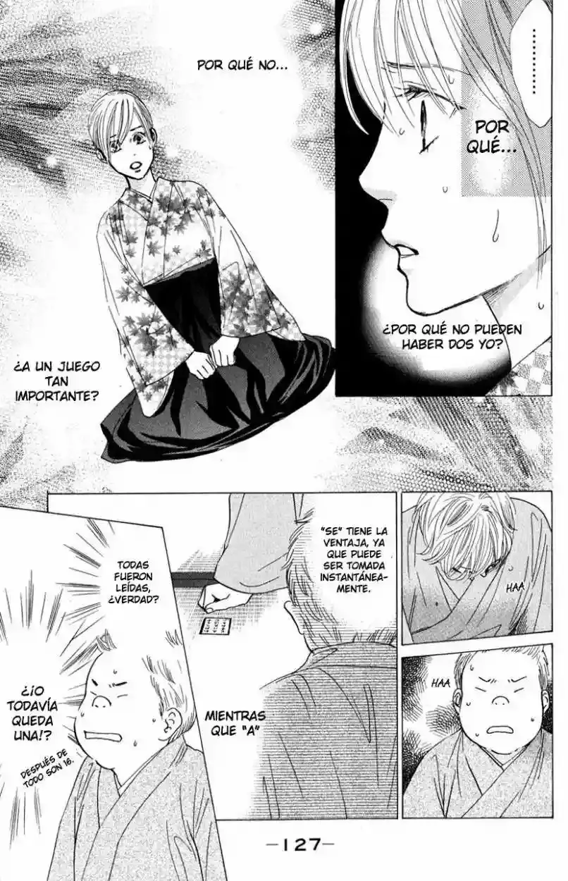 Chihayafuru capítulo 33, página 32