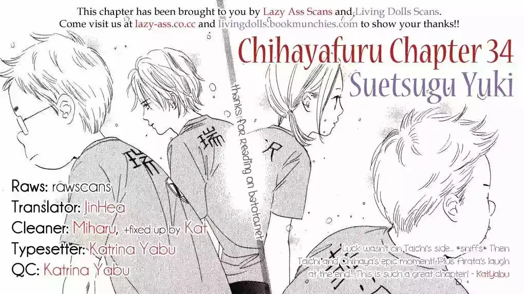 Chihayafuru capítulo 34, página 32