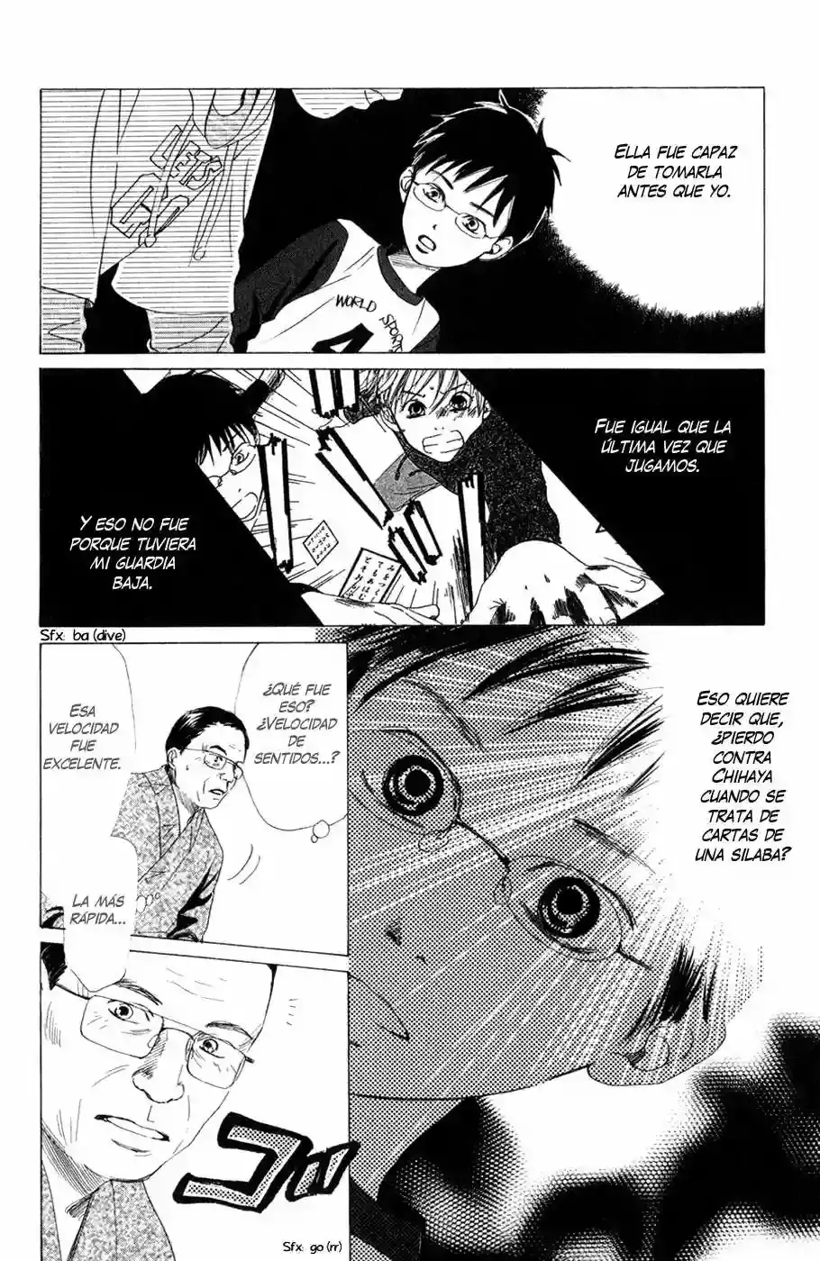Chihayafuru capítulo 4, página 3