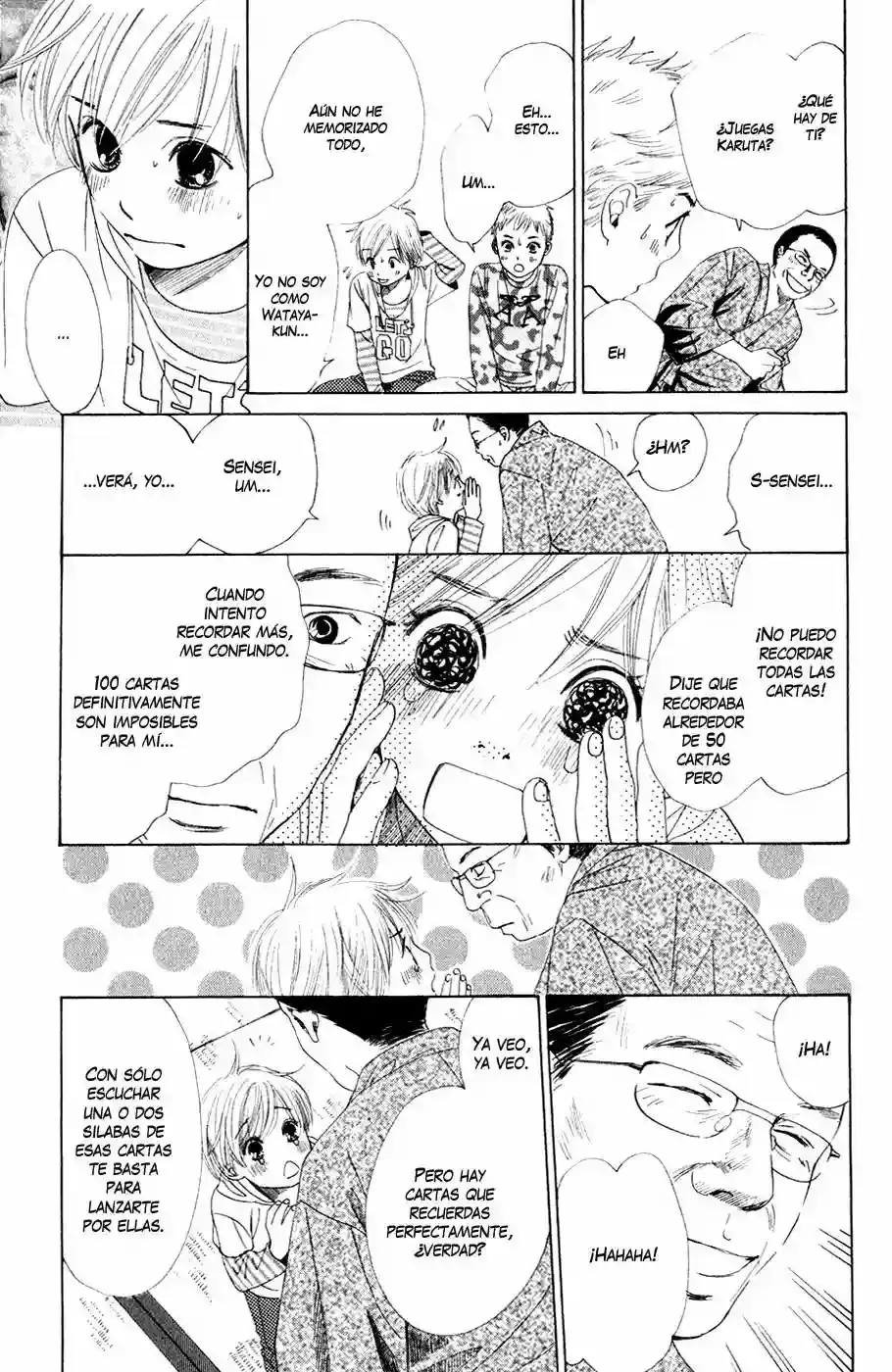 Chihayafuru capítulo 4, página 8