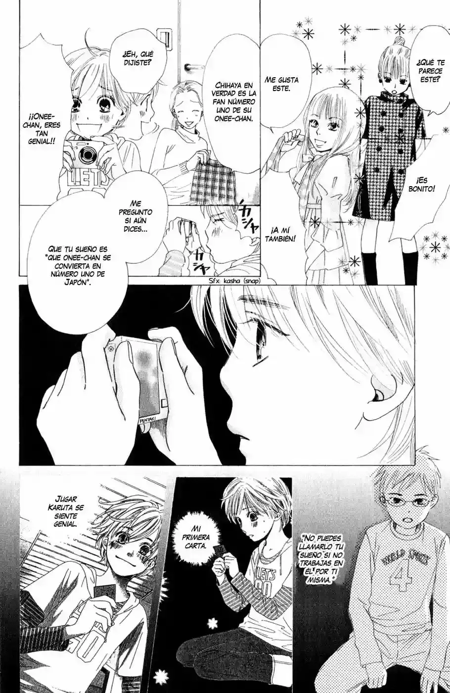 Chihayafuru capítulo 4, página 13