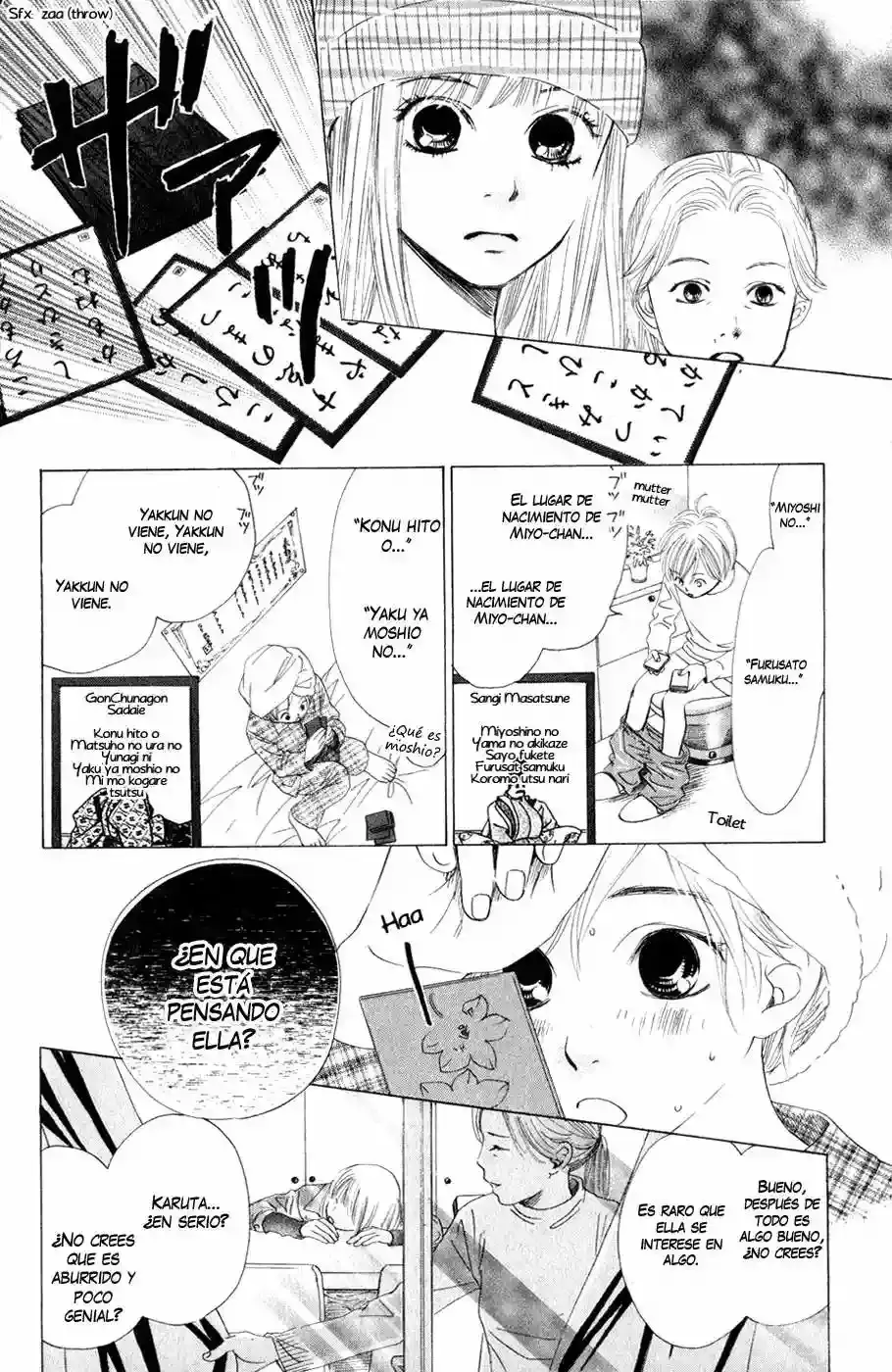 Chihayafuru capítulo 4, página 15