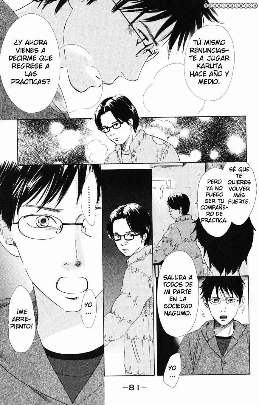 Chihayafuru capítulo 44, página 14