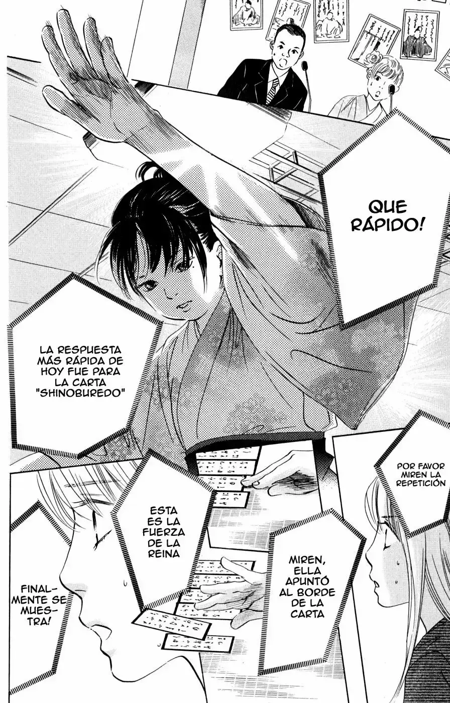 Chihayafuru capítulo 46, página 28