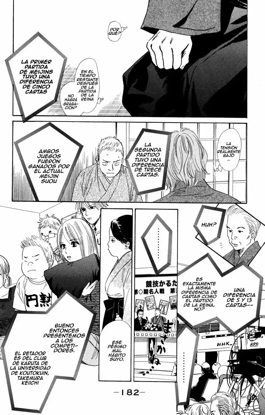 Chihayafuru capítulo 47, página 21