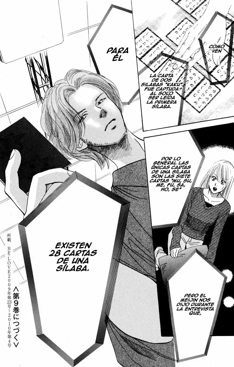 Chihayafuru capítulo 47, página 28