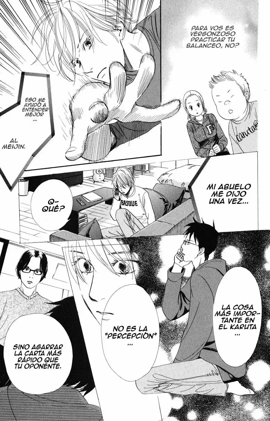 Chihayafuru capítulo 49, página 17
