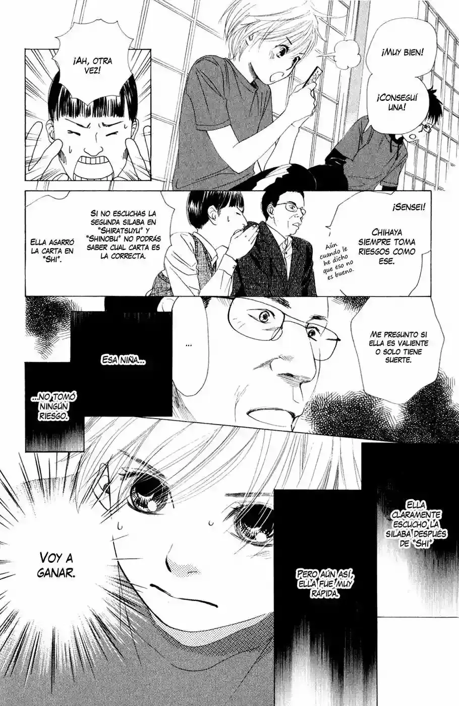 Chihayafuru capítulo 5, página 29