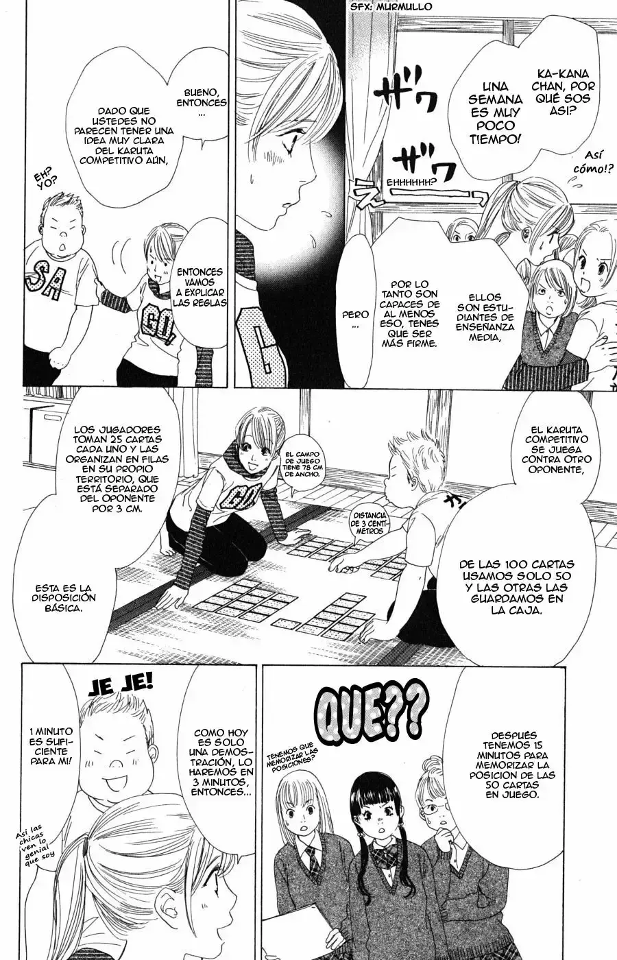 Chihayafuru capítulo 50, página 19