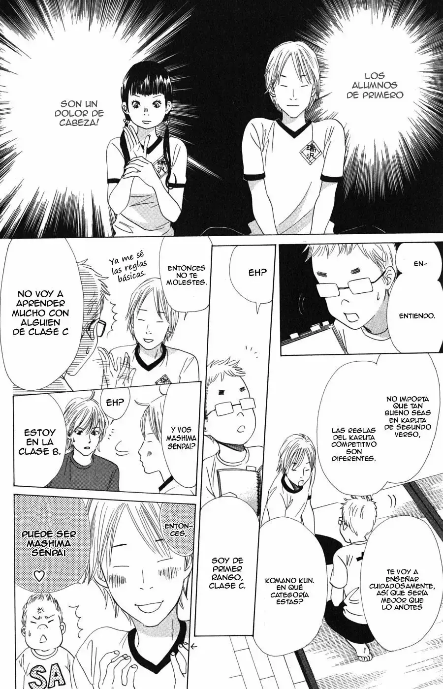 Chihayafuru capítulo 53, página 4