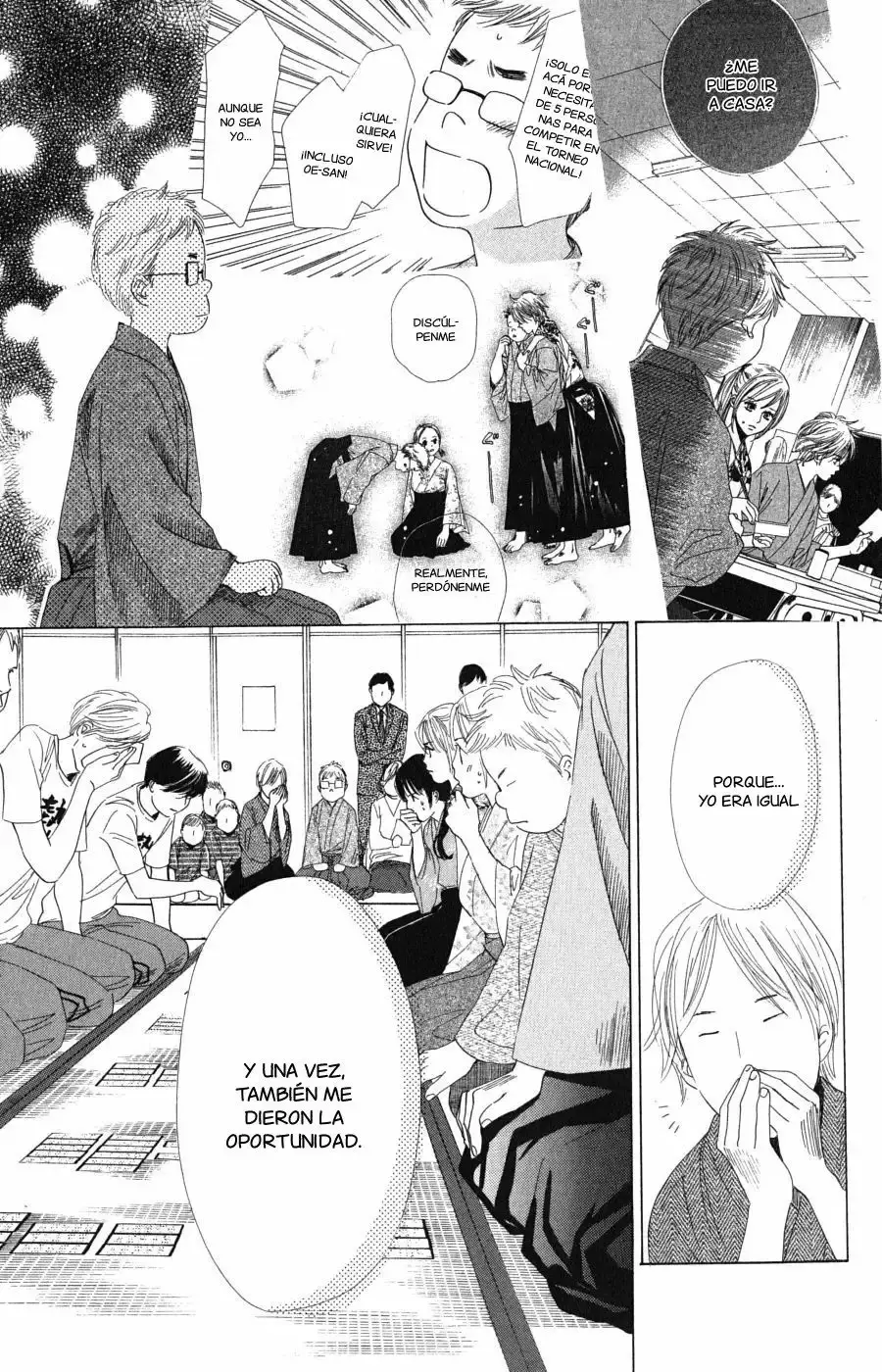 Chihayafuru capítulo 54, página 33