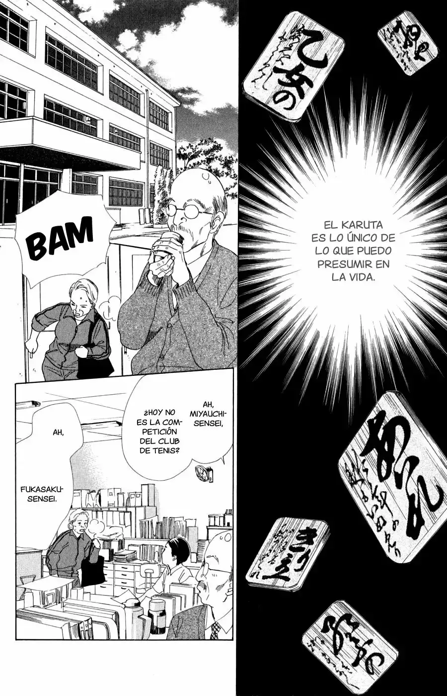 Chihayafuru capítulo 55, página 8