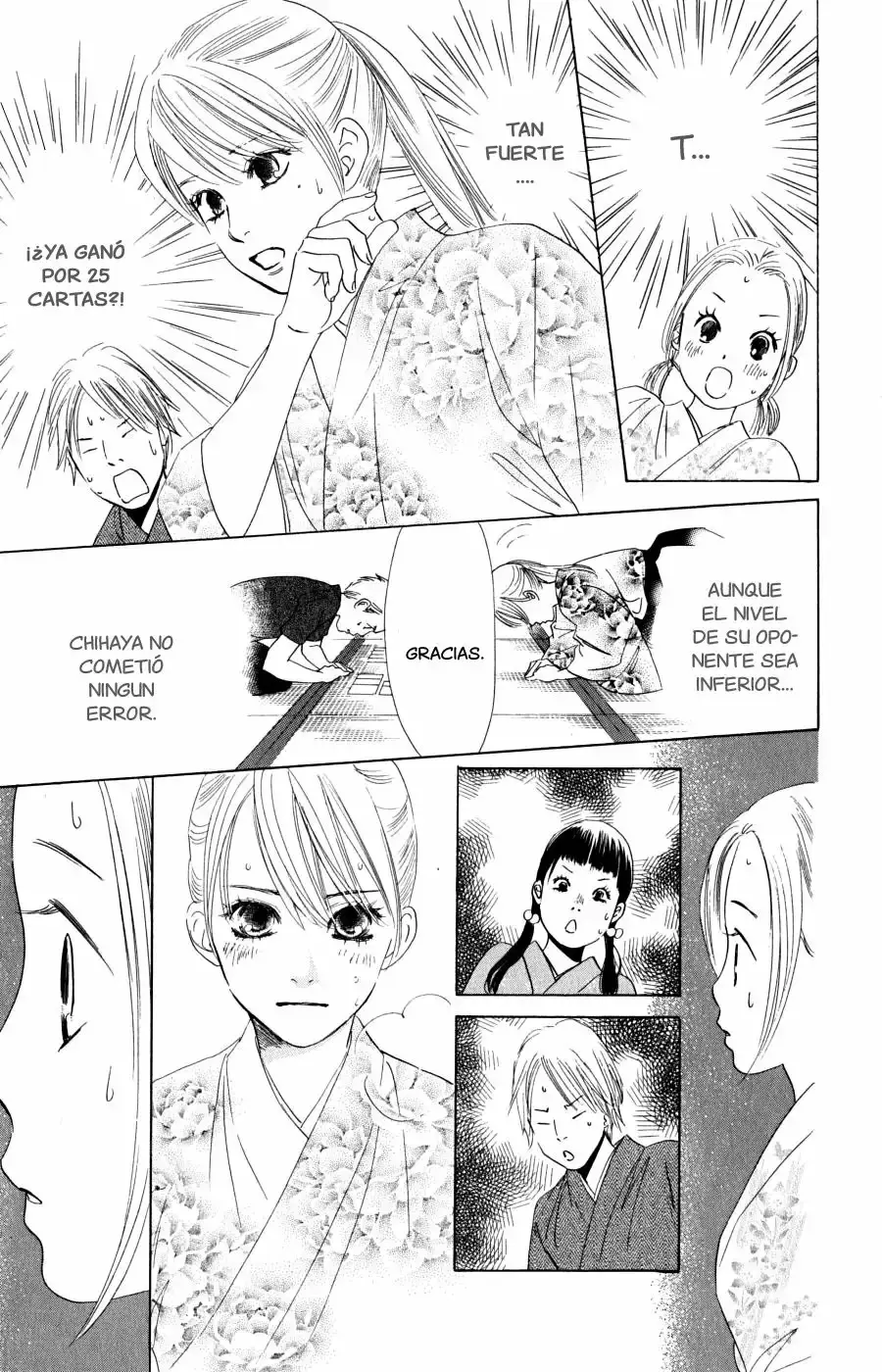 Chihayafuru capítulo 55, página 22