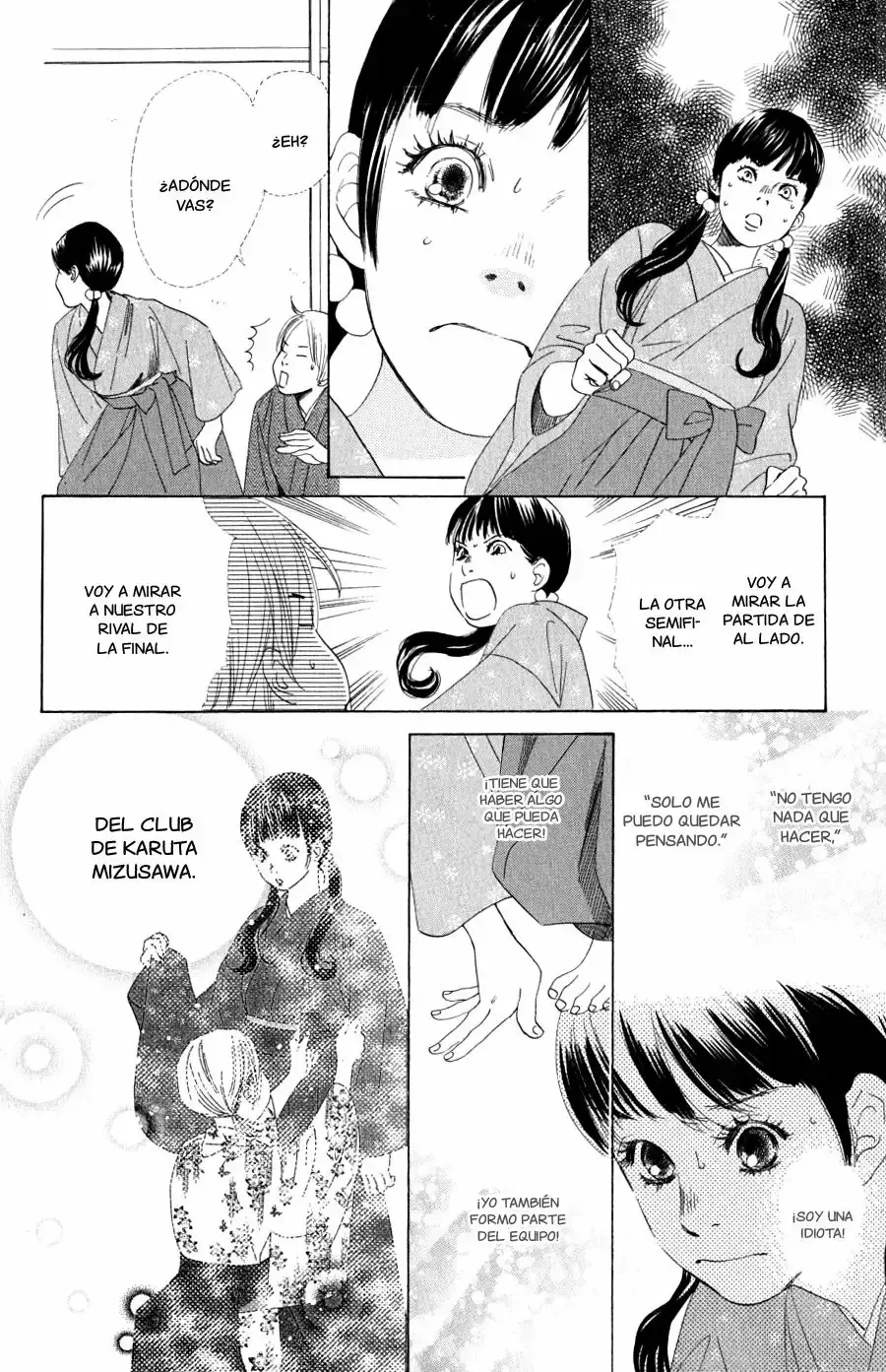 Chihayafuru capítulo 57, página 22