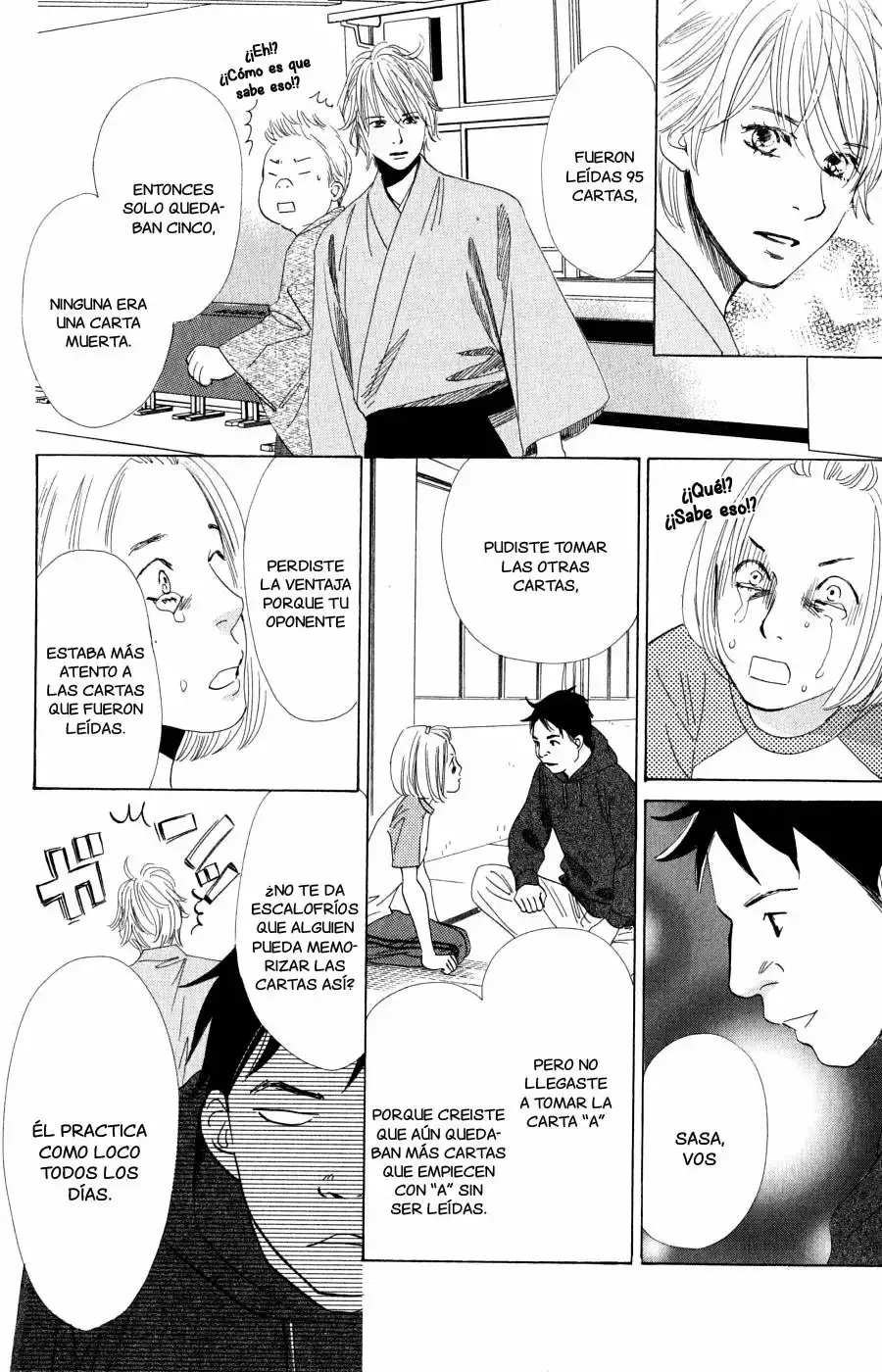 Chihayafuru capítulo 57, página 28