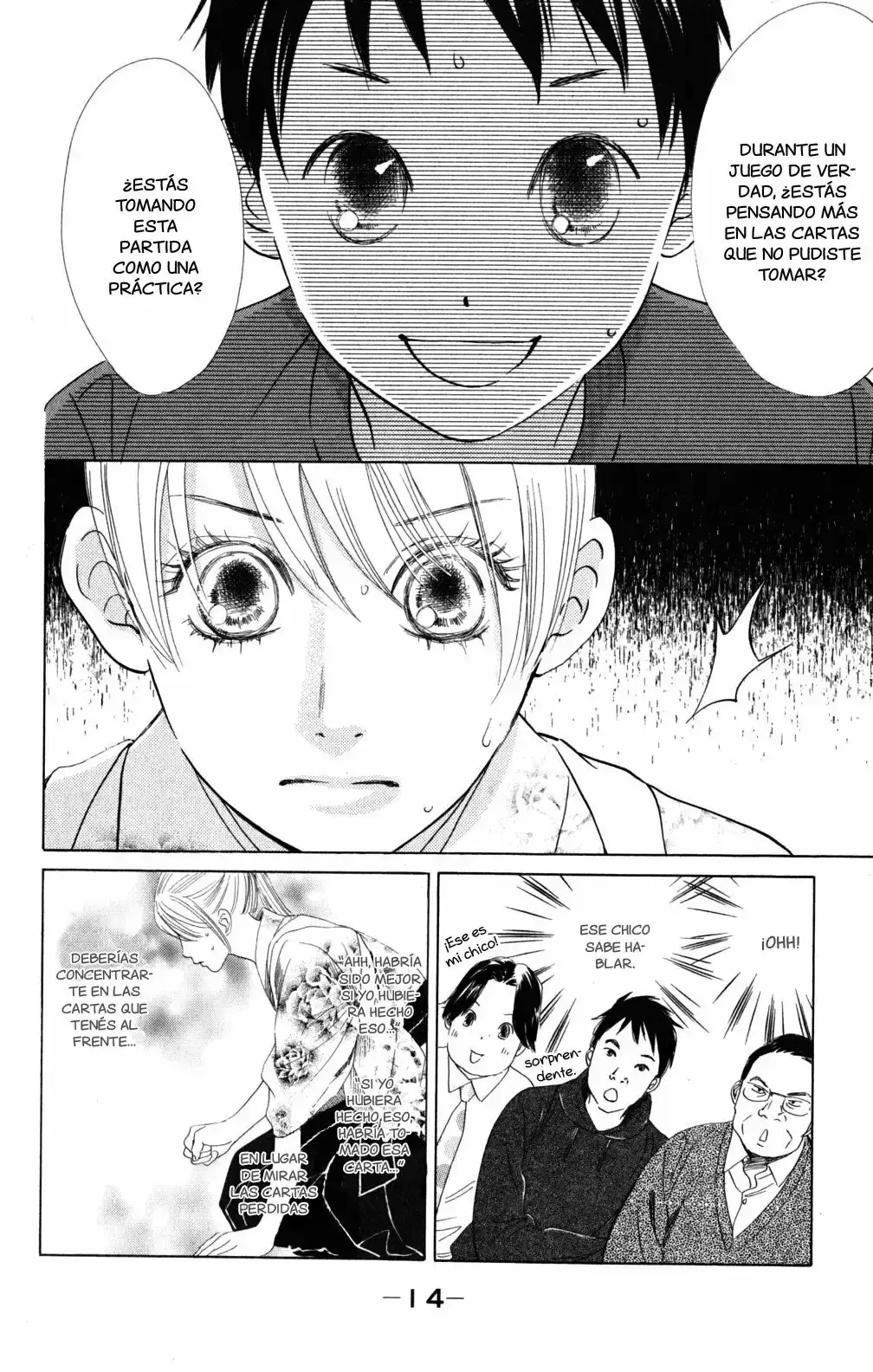 Chihayafuru capítulo 59, página 14