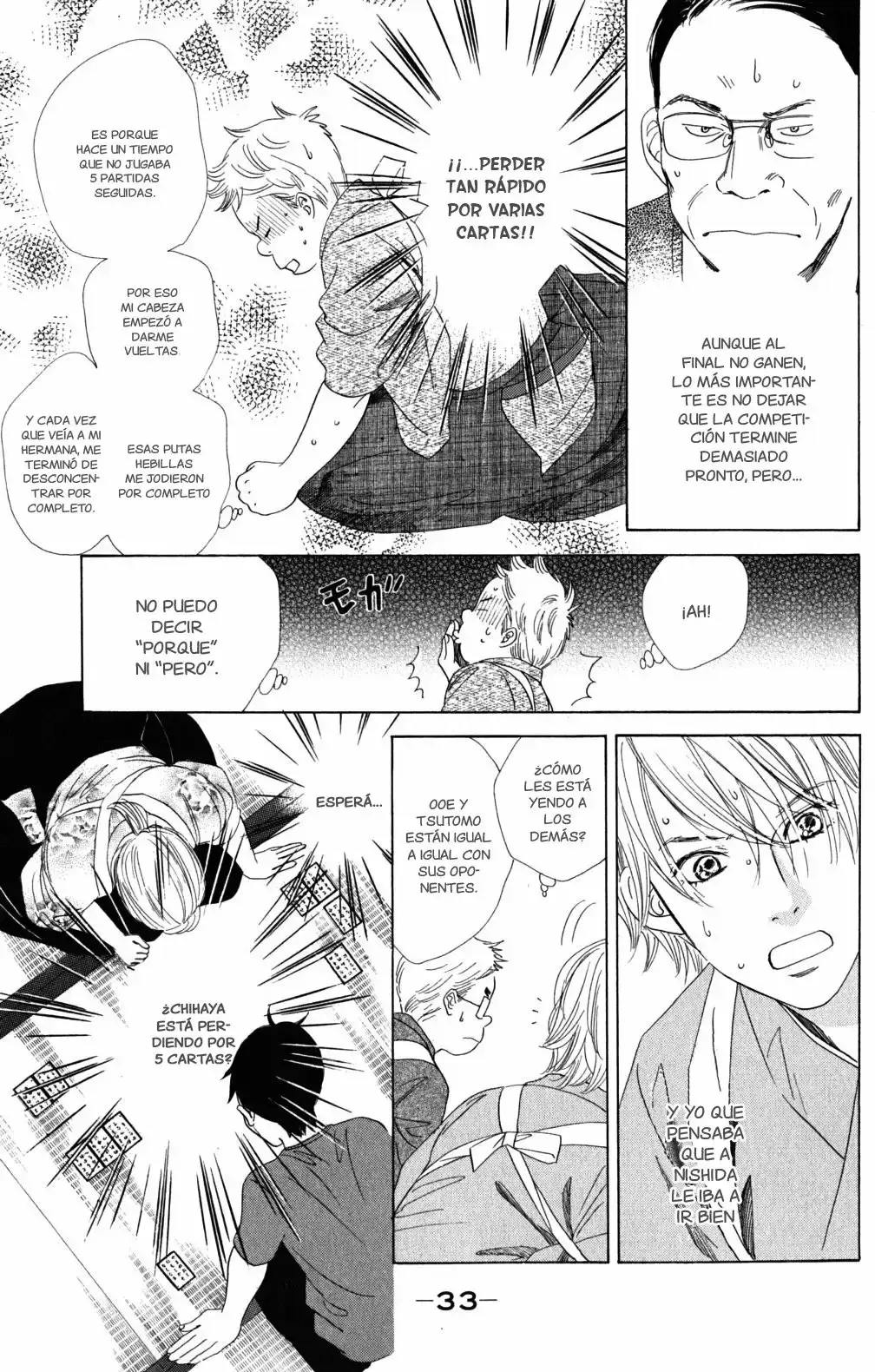 Chihayafuru capítulo 59, página 32