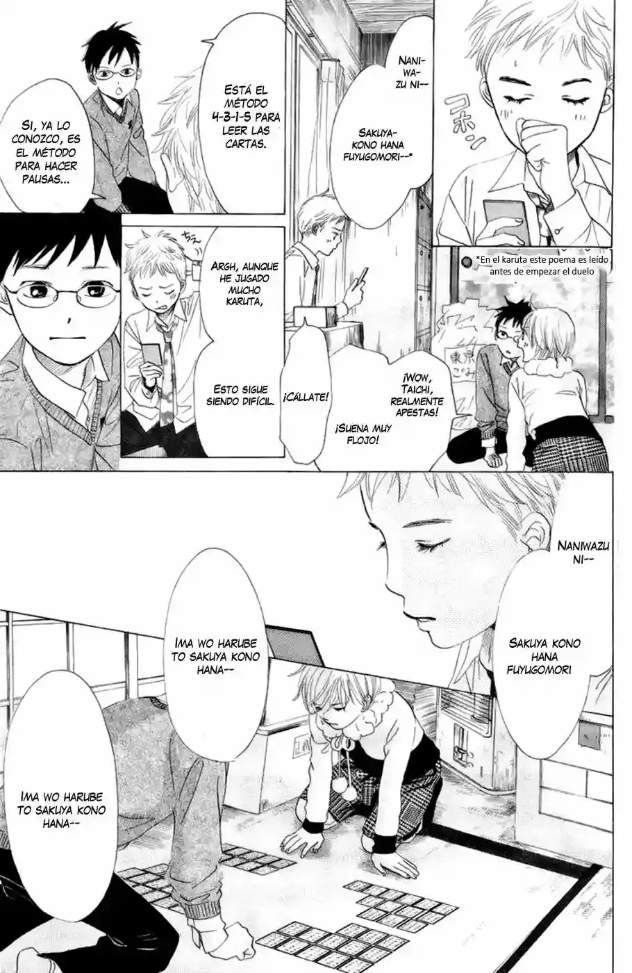 Chihayafuru capítulo 6, página 23