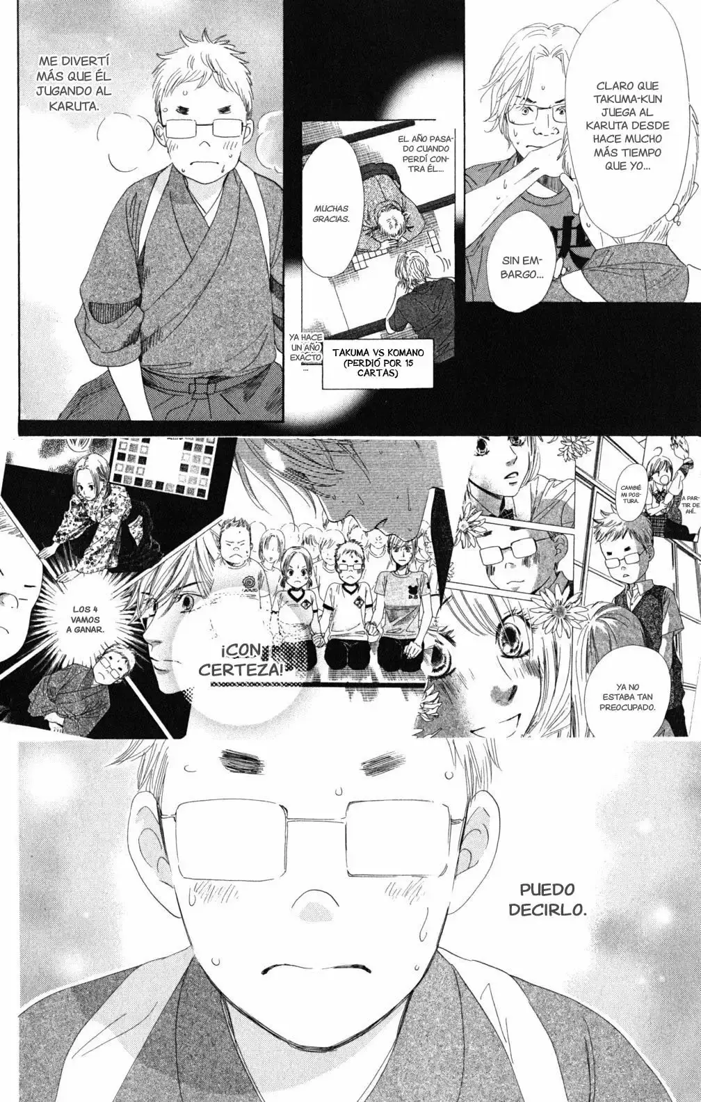 Chihayafuru capítulo 60, página 27