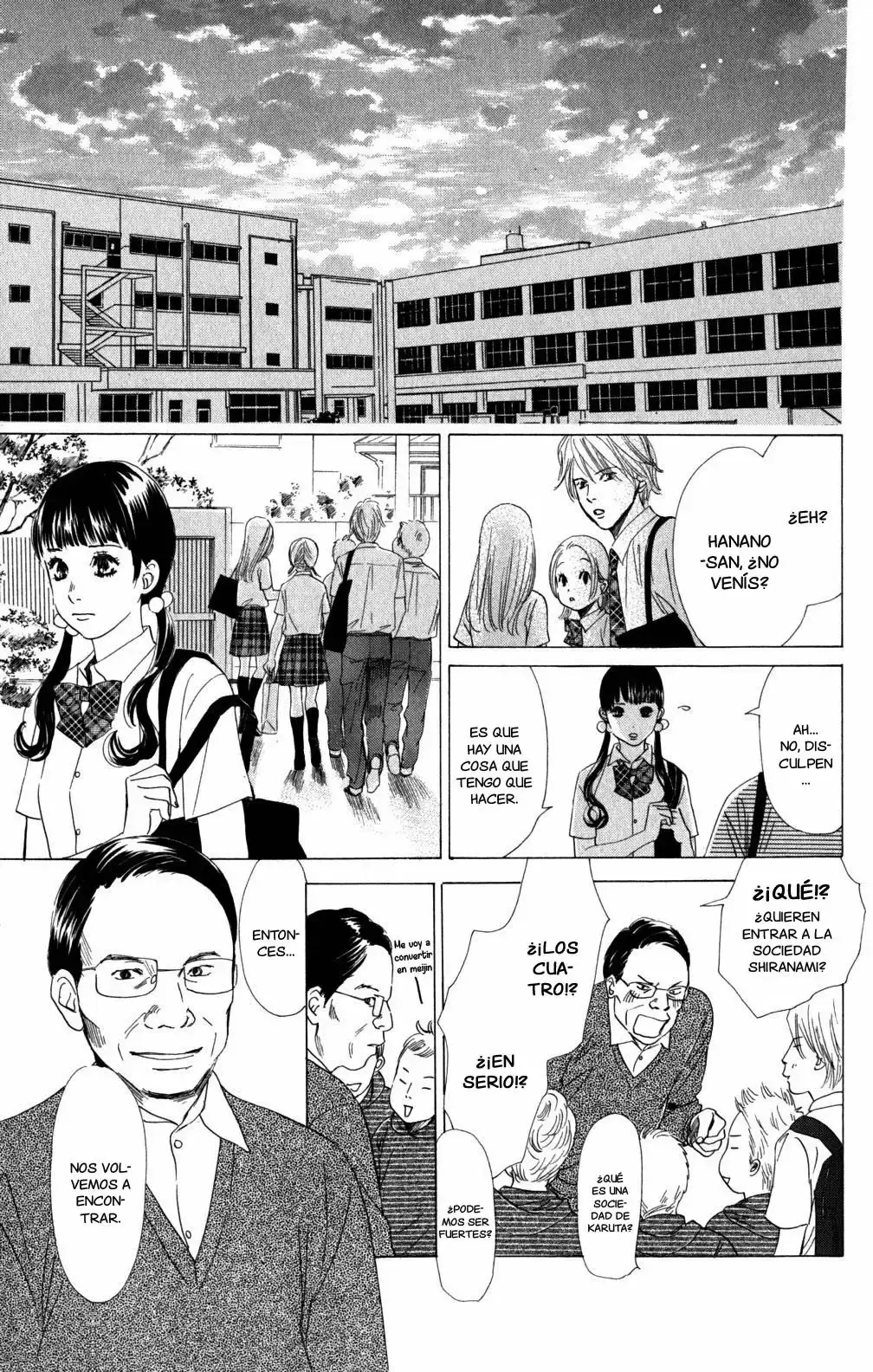 Chihayafuru capítulo 61, página 28