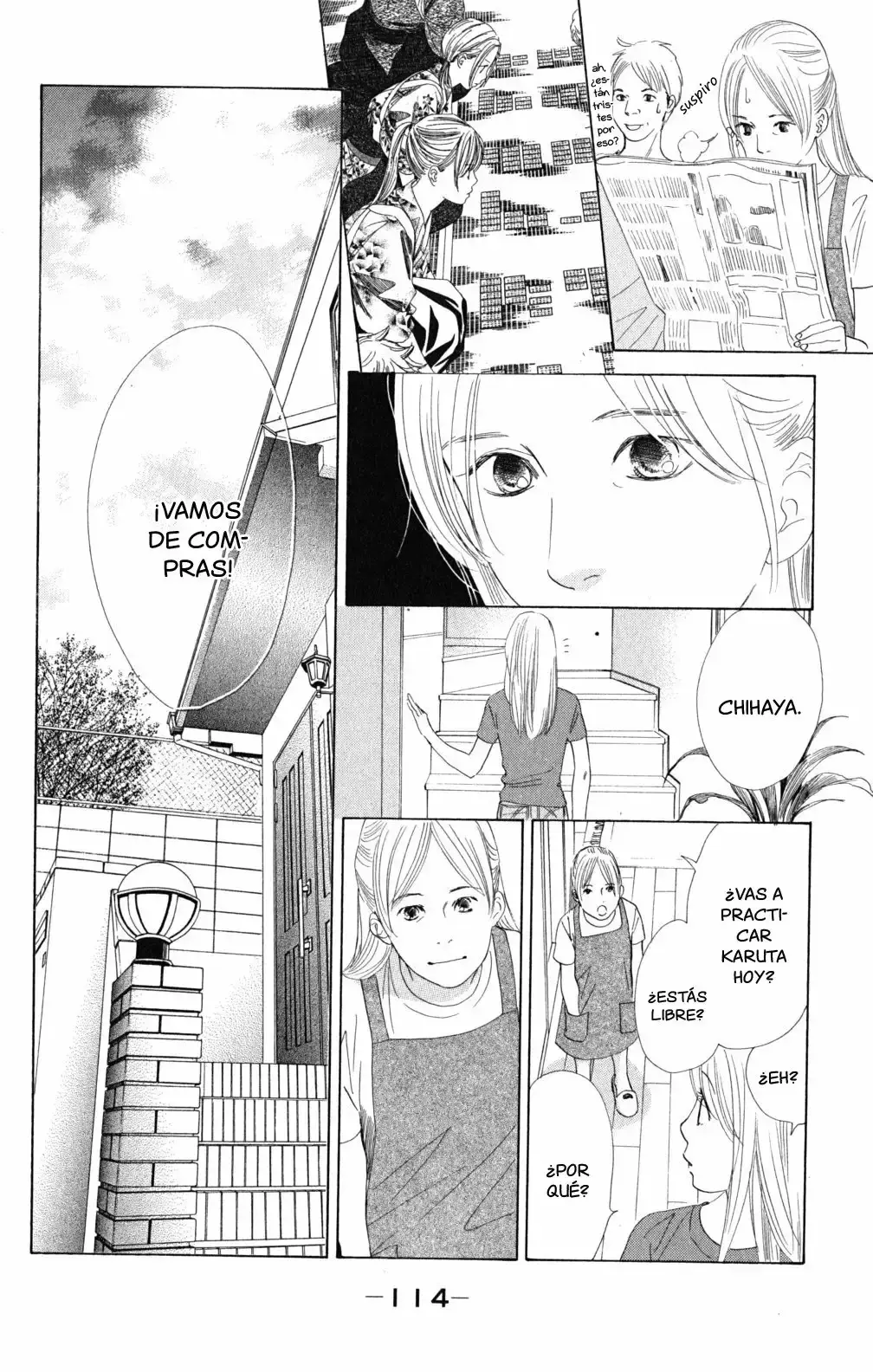 Chihayafuru capítulo 62, página 8