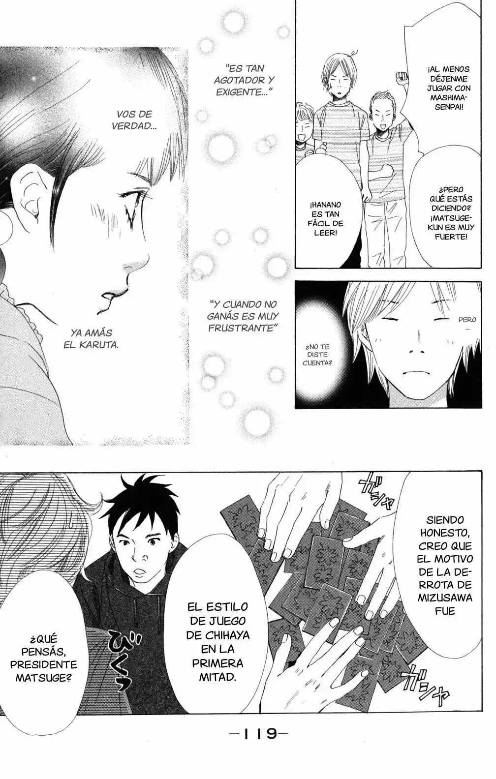 Chihayafuru capítulo 62, página 13