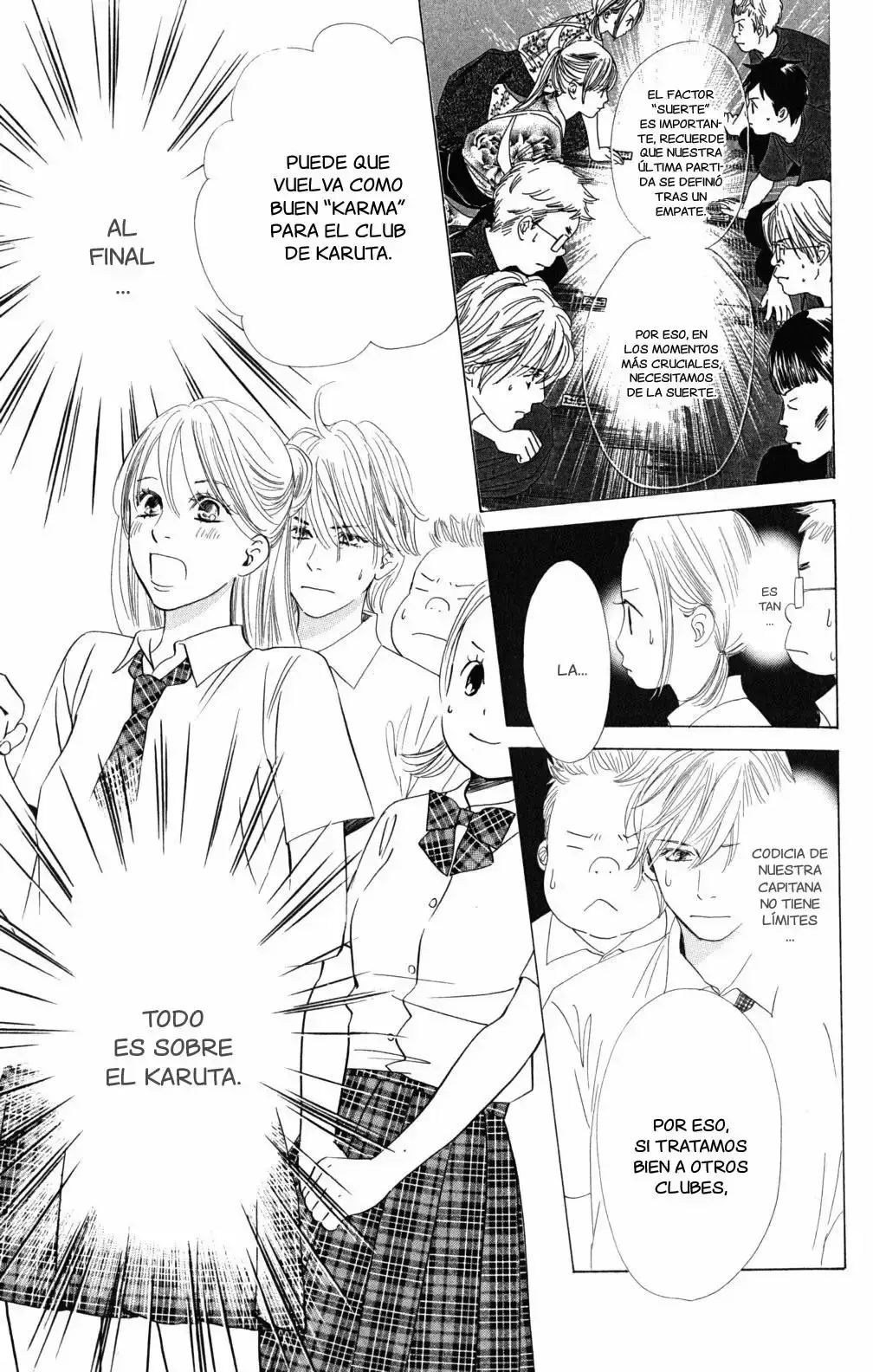 Chihayafuru capítulo 63, página 9