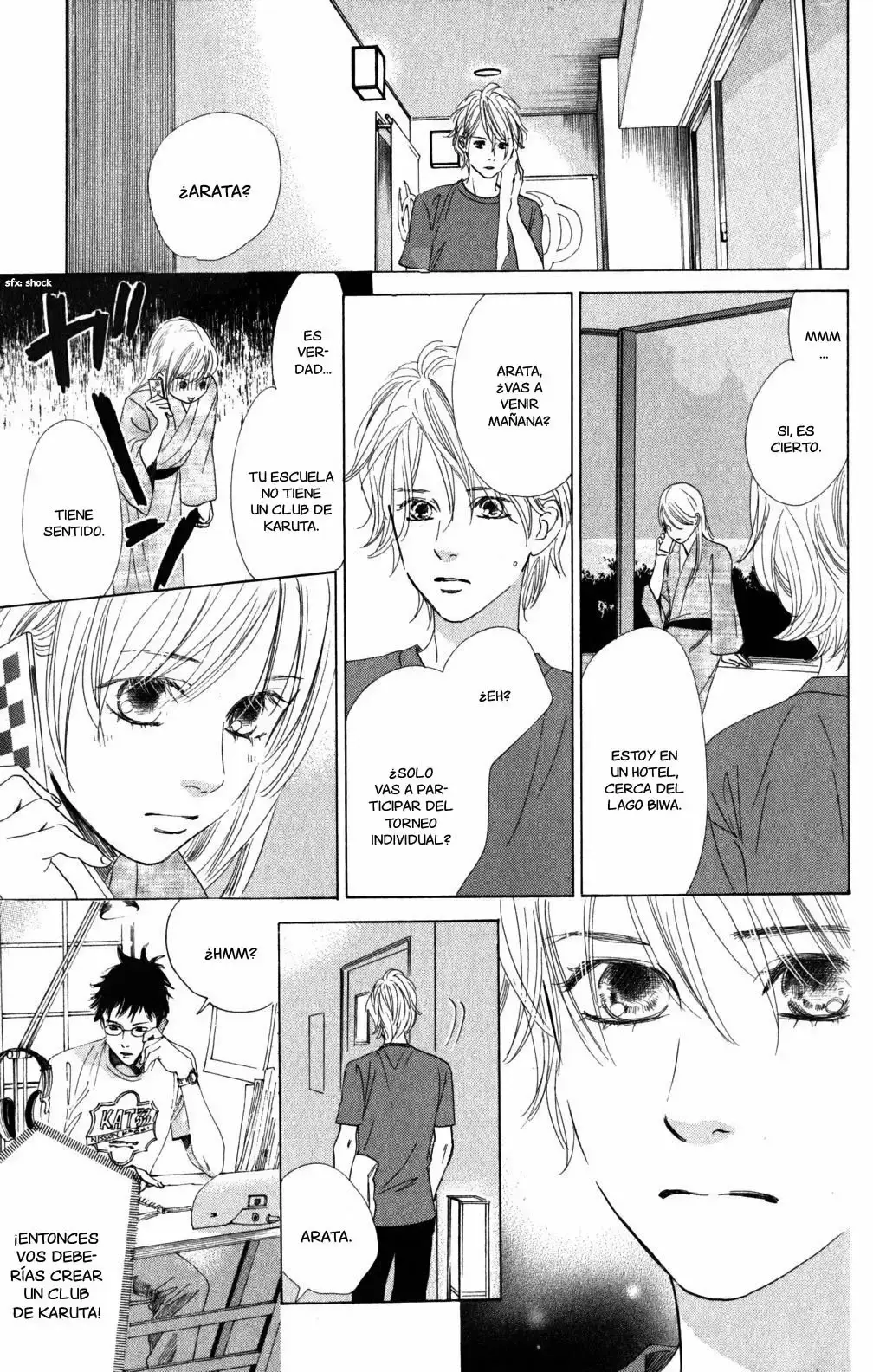 Chihayafuru capítulo 63, página 27