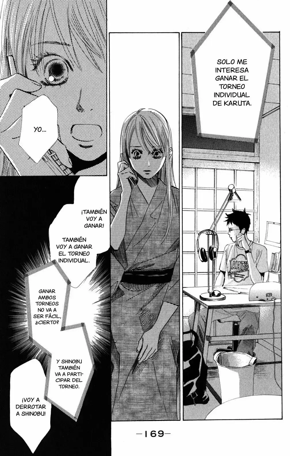 Chihayafuru capítulo 63, página 29