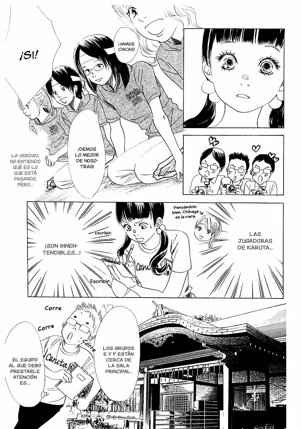 Chihayafuru capítulo 64, página 28