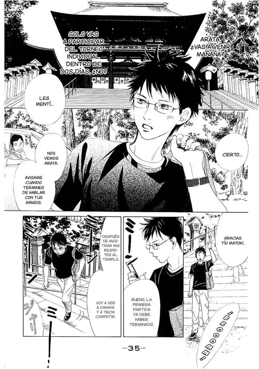 Chihayafuru capítulo 64, página 36