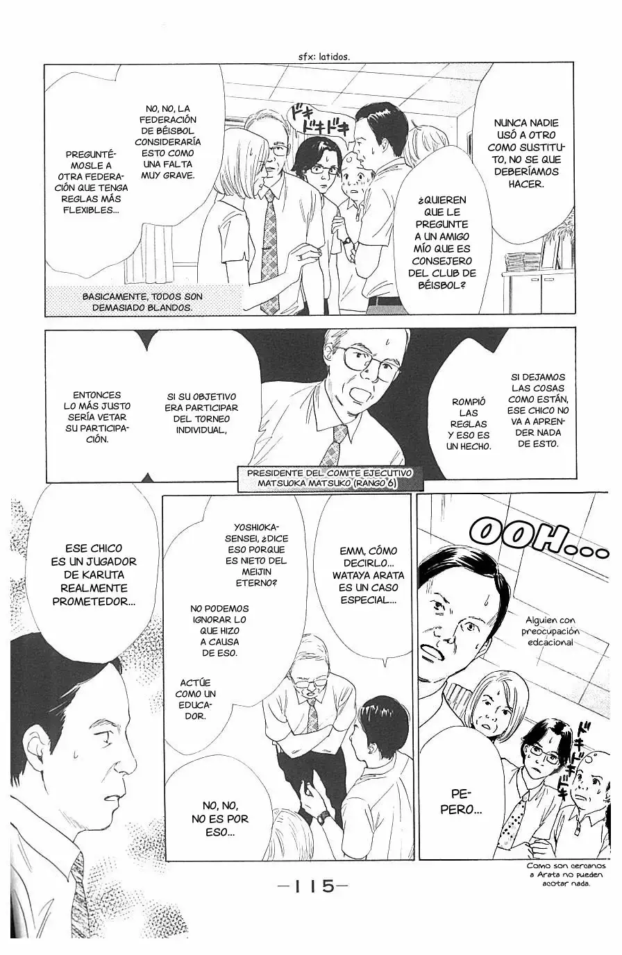 Chihayafuru capítulo 67, página 9