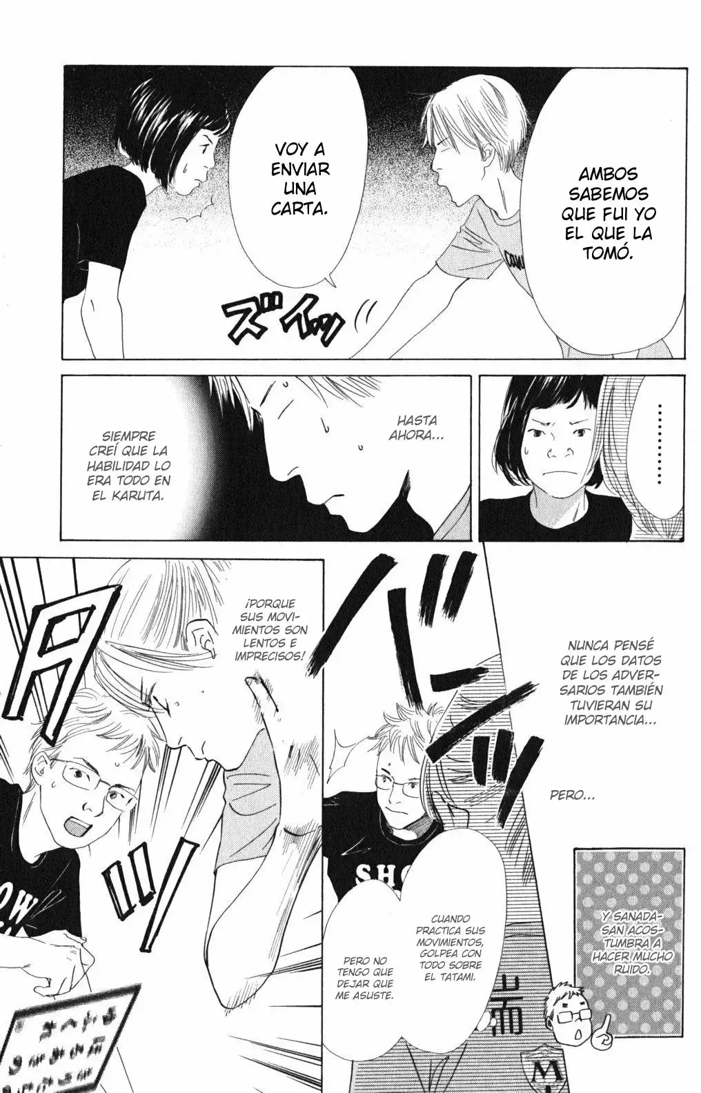 Chihayafuru capítulo 69, página 27