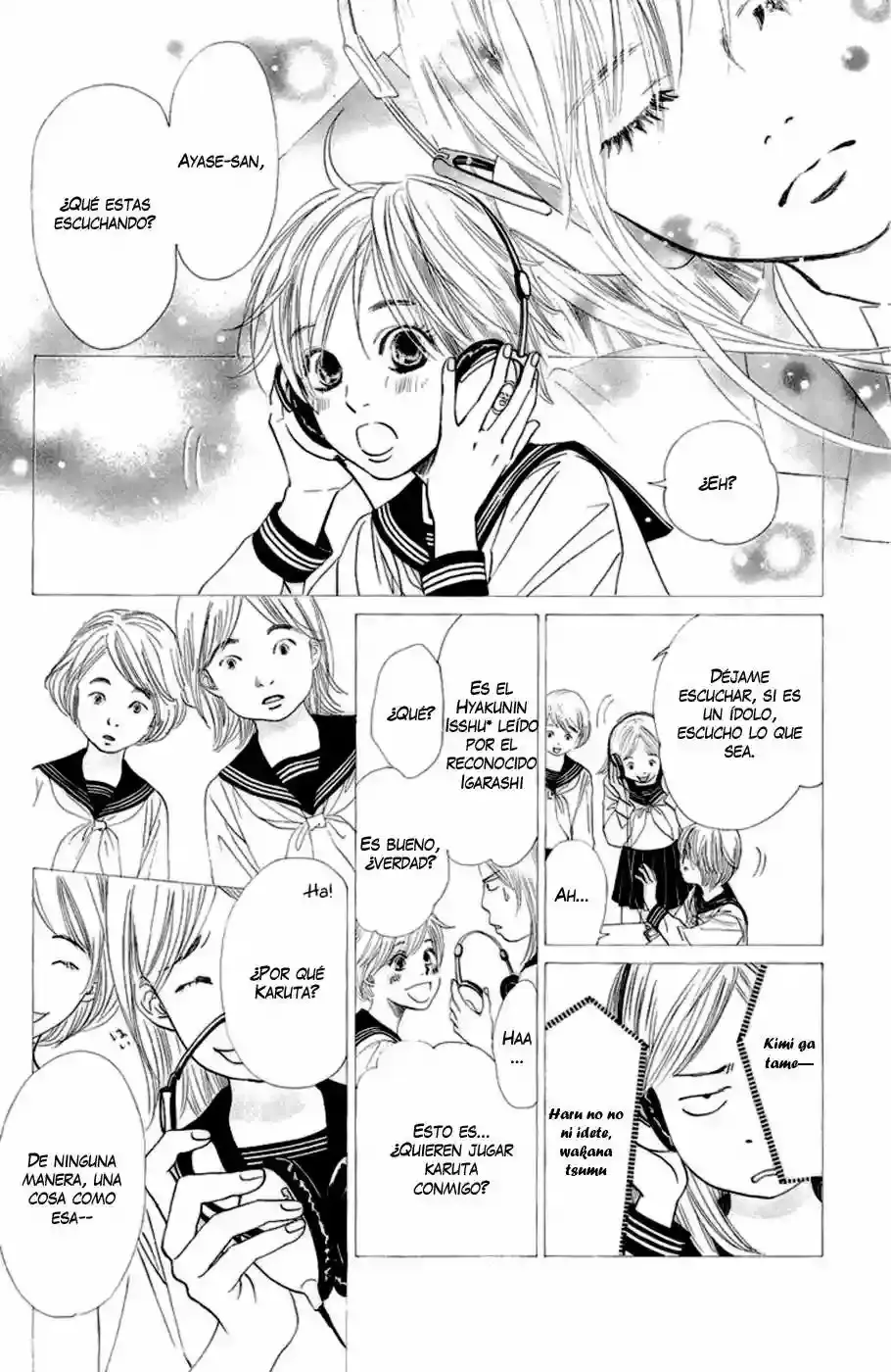 Chihayafuru capítulo 7, página 7
