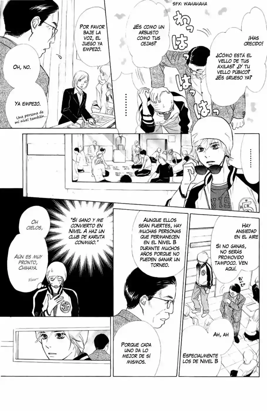 Chihayafuru capítulo 7, página 23