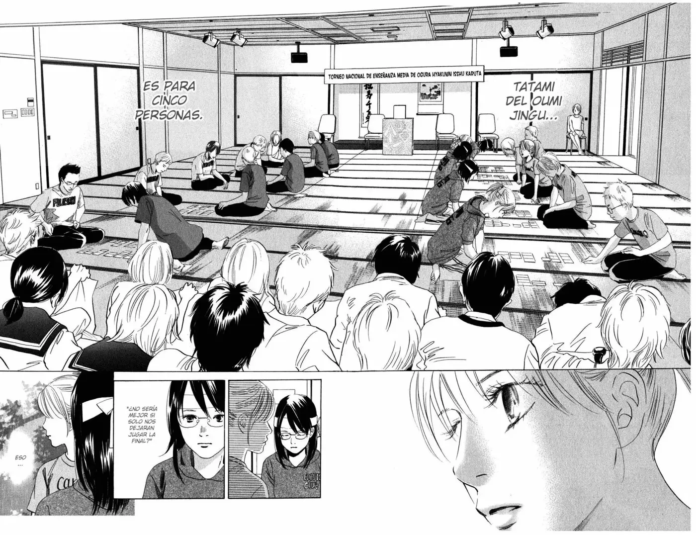 Chihayafuru capítulo 70, página 28