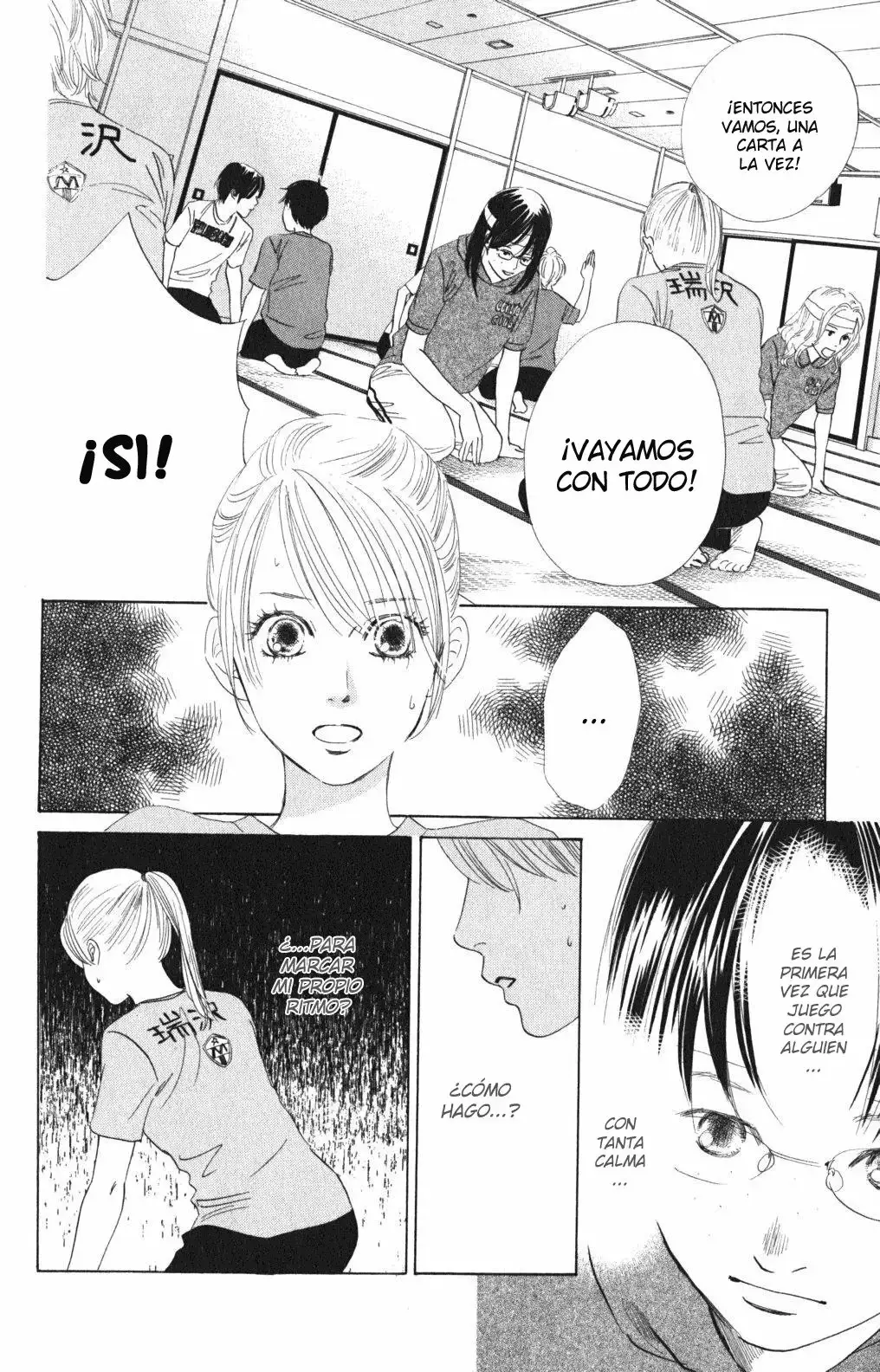 Chihayafuru capítulo 72, página 8