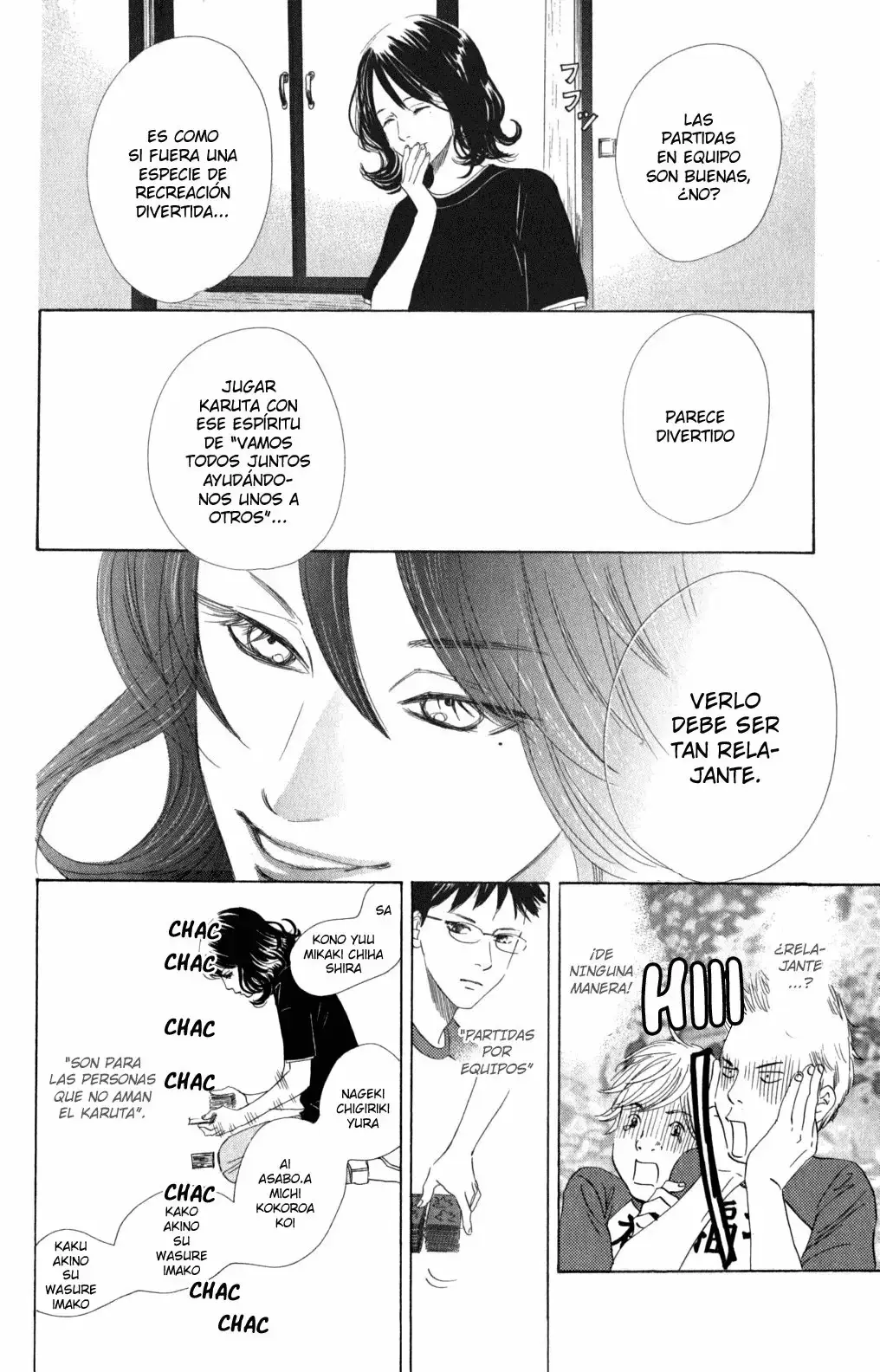Chihayafuru capítulo 74, página 9