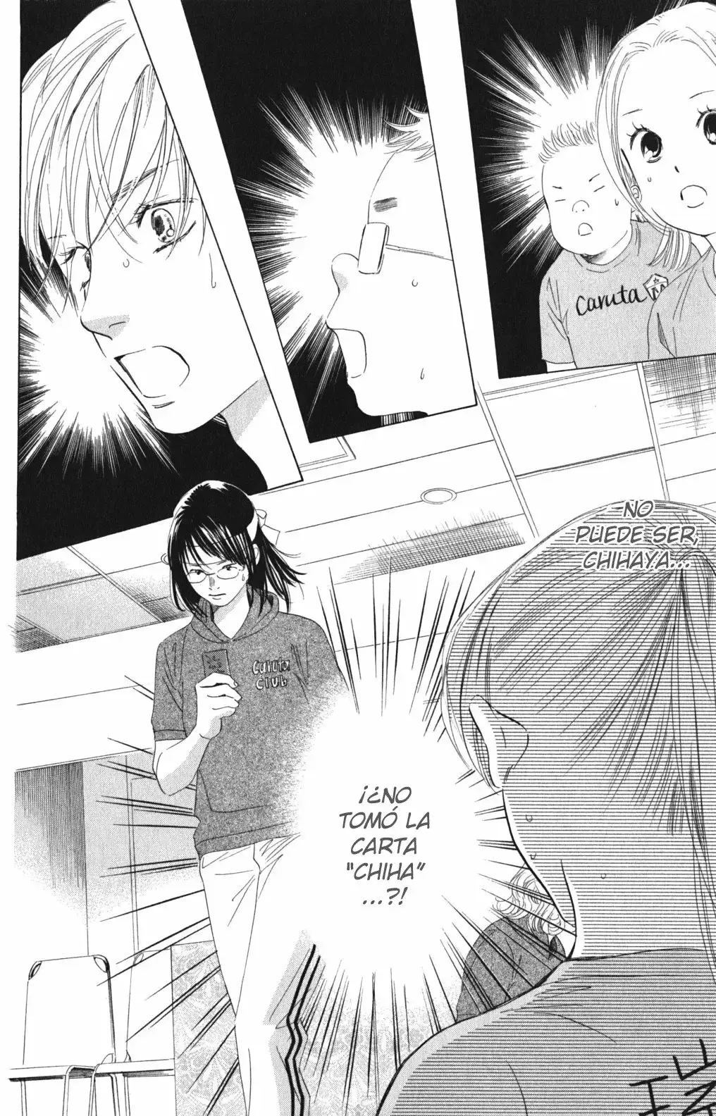 Chihayafuru capítulo 74, página 28