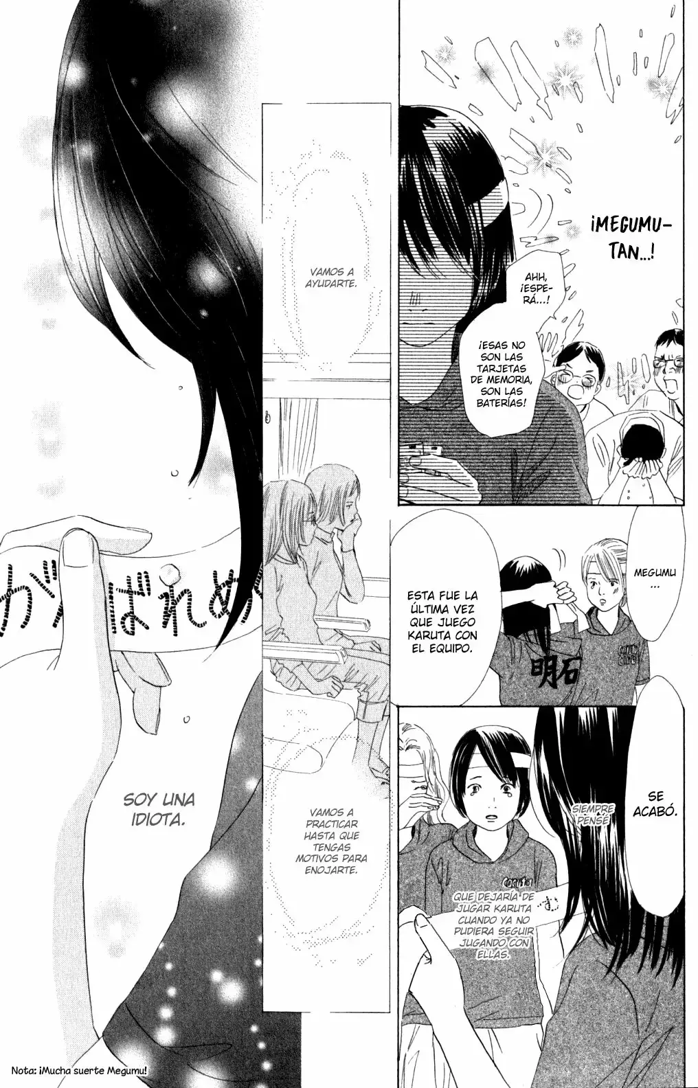 Chihayafuru capítulo 75, página 16