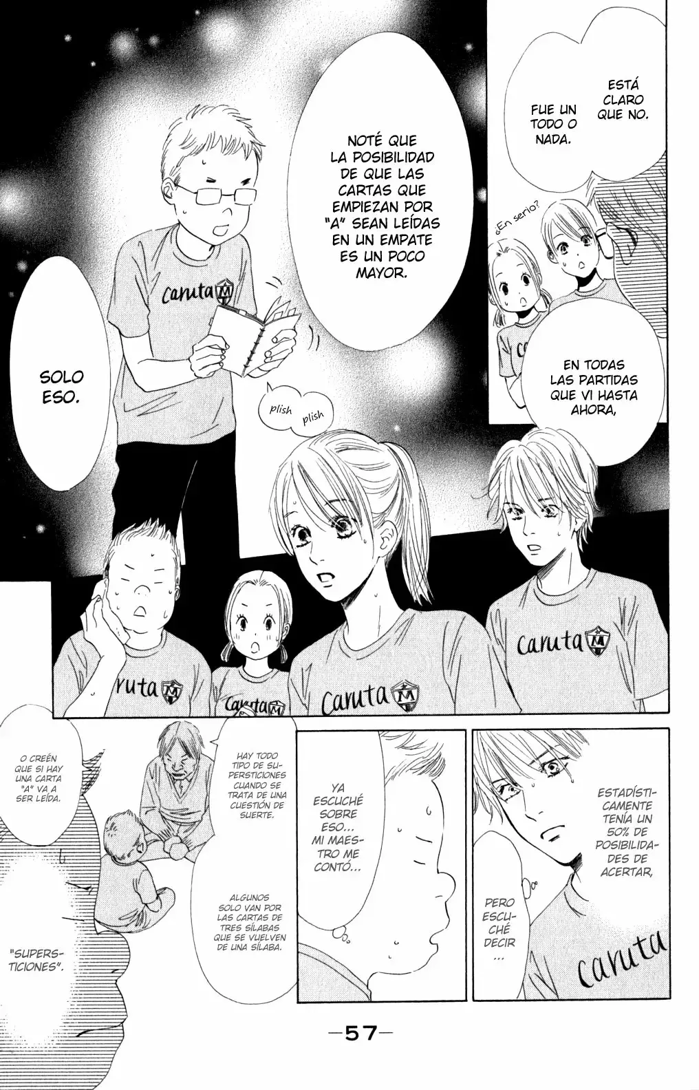 Chihayafuru capítulo 75, página 18